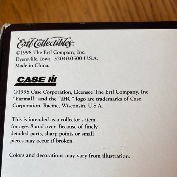 NIB International Harvester 1/16 Farmall 460 Precision Series Collector - Picture 10 of 16